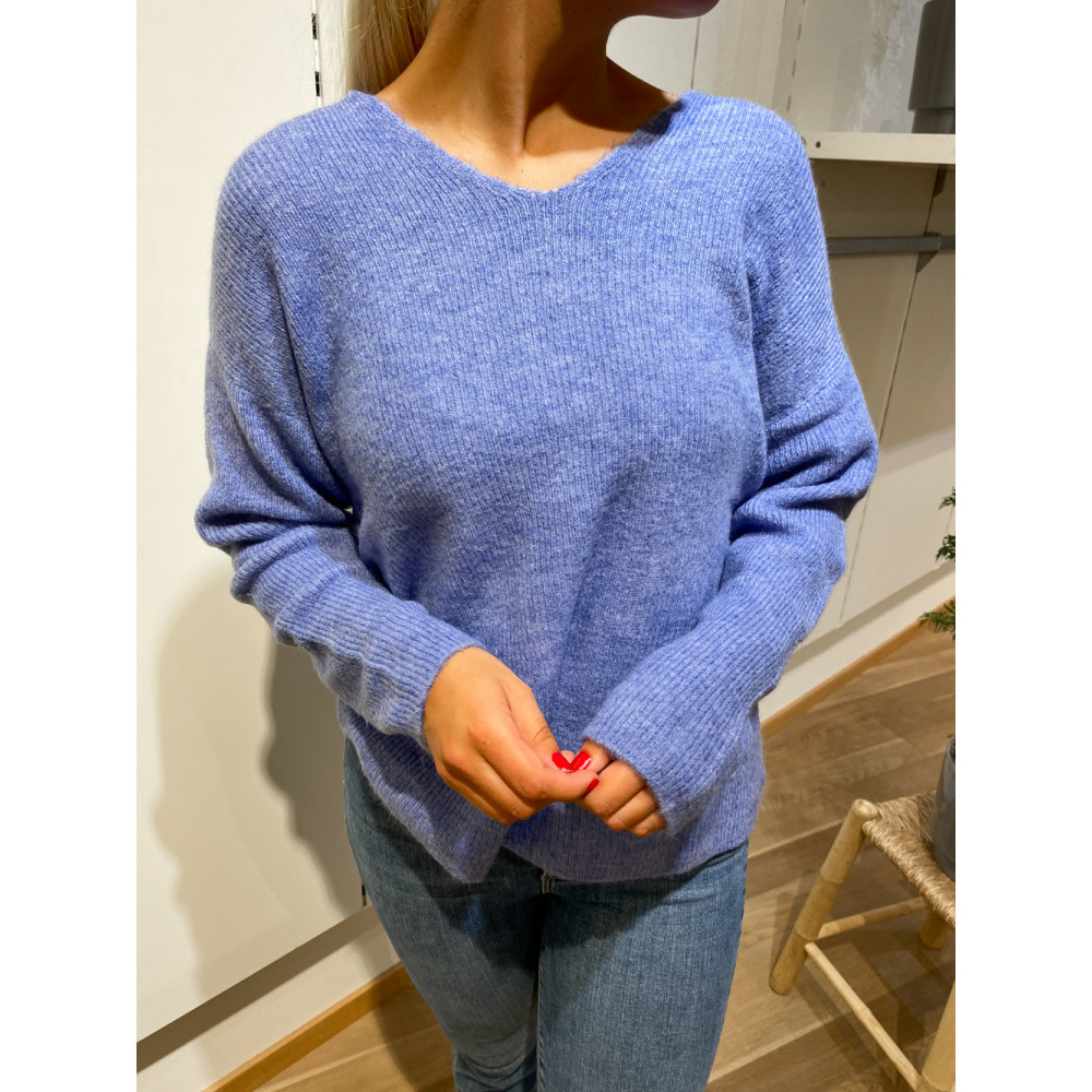 VMCREWLEFILE BLOUSE V-NECK