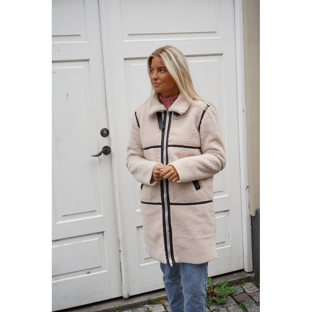 JDYFROSTY TEDDY LONG JACKET