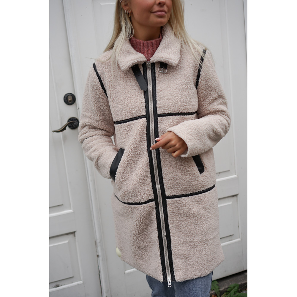 JDYFROSTY TEDDY LONG JACKET