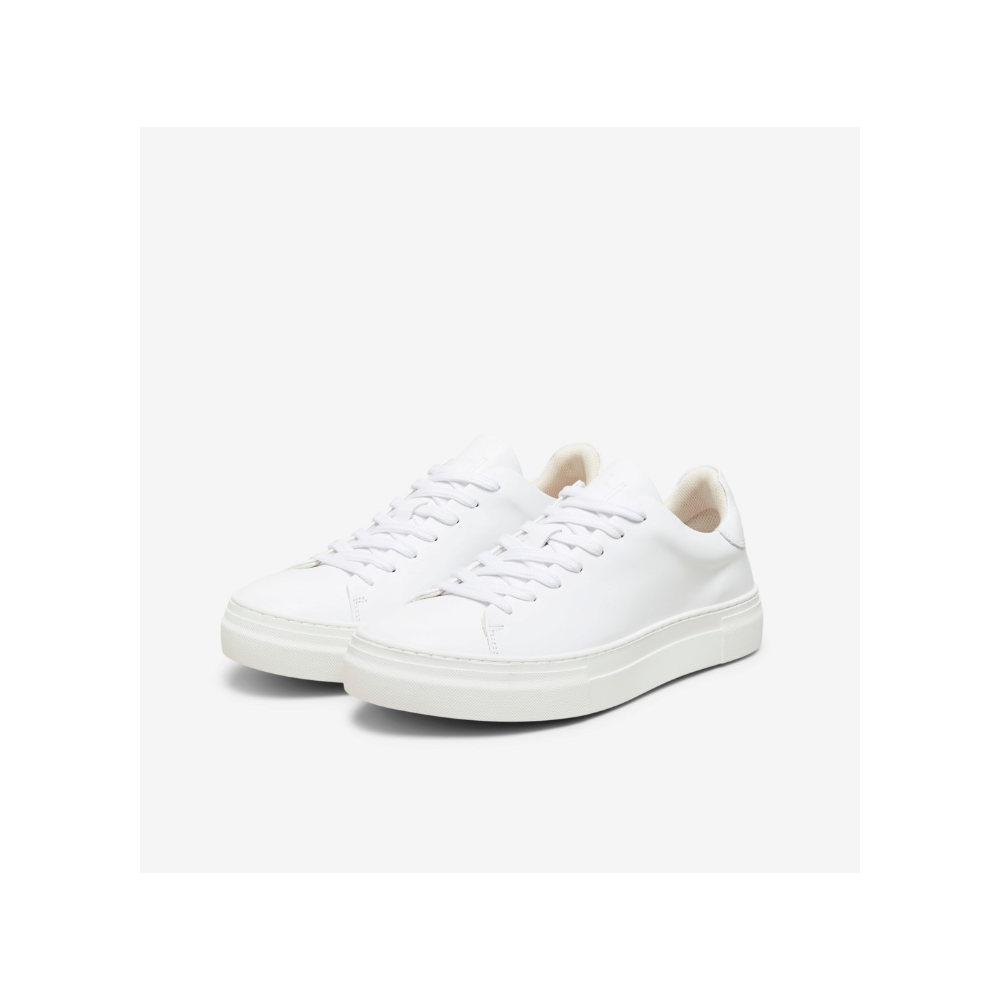 SLHDAVID CHUNKY LEATHER TRAINER  NOOS