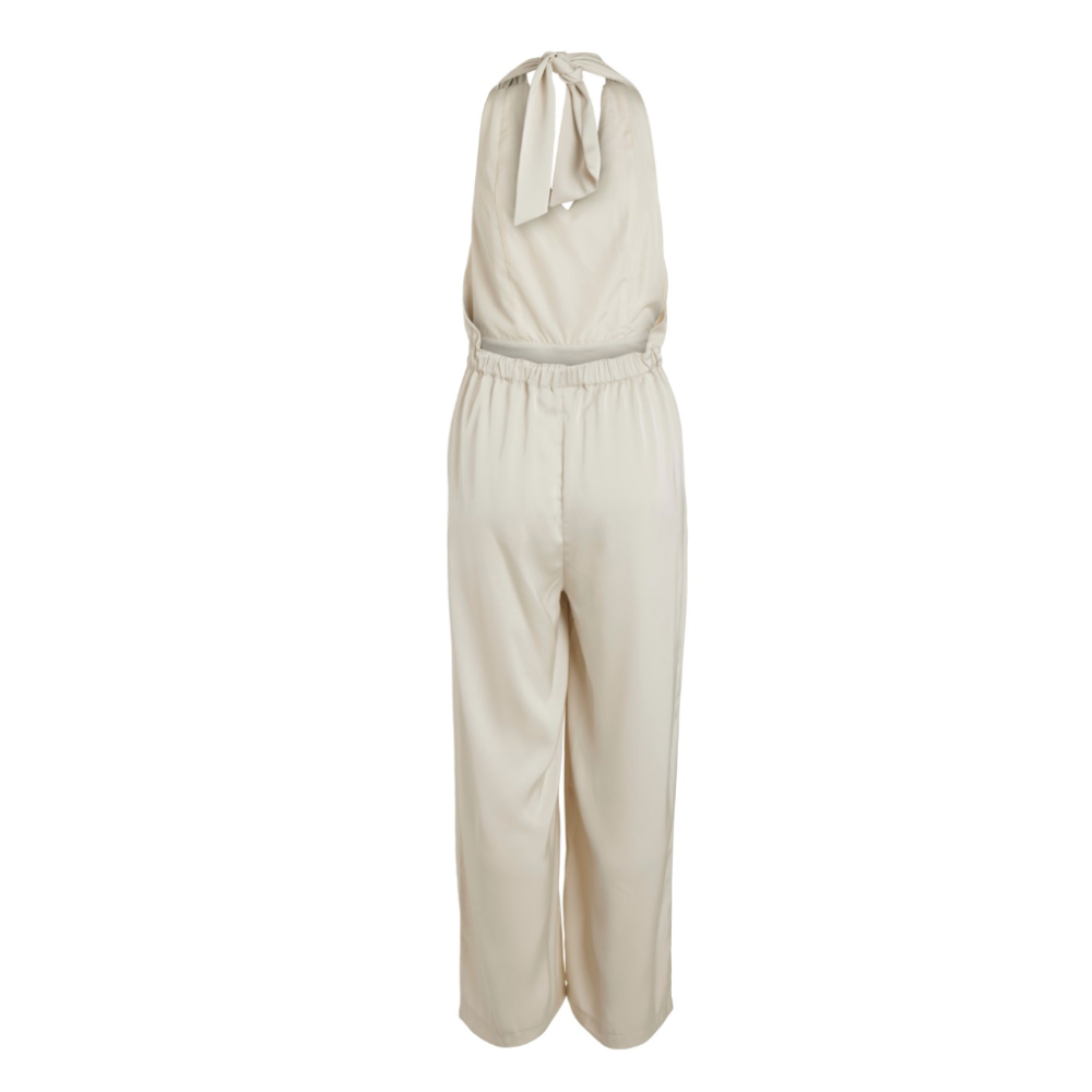 VIRAVENNA HALTERNECK JUMPSUIT
