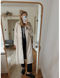 ONLLINE X-LONG TRENCHCOAT OTW NOOS 2