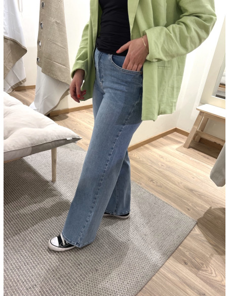 ONLMADISON BLUSH HW WIDE DNM CRO371 NOOS