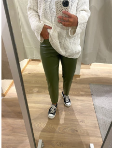 ONLEMILY FAUX LEATHER PANT 2