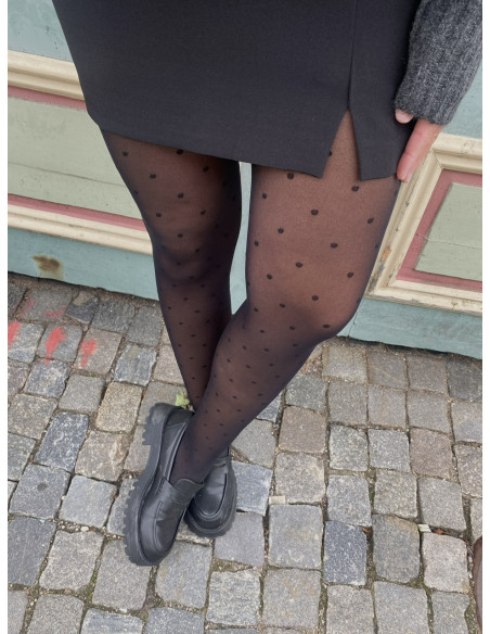 PCNEW NIKOLINE 20 DEN DOT TIGHTS