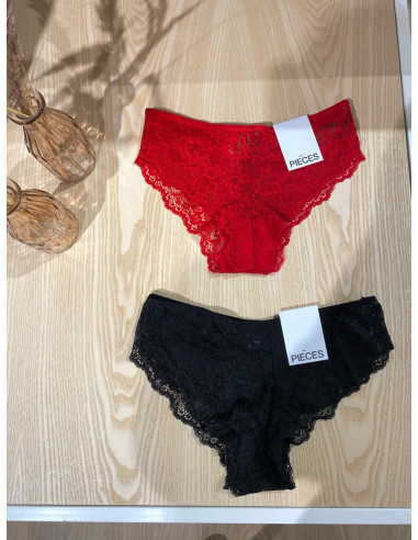 PCLINA LACE WIDE BRIEF 2-PACK
