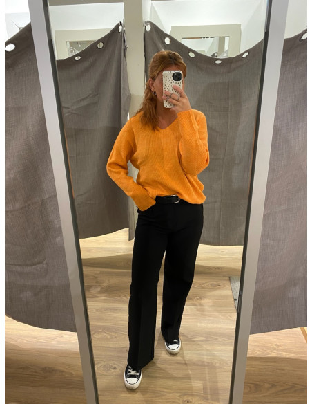 VMCREWLEFILE BLOUSE V-NECK