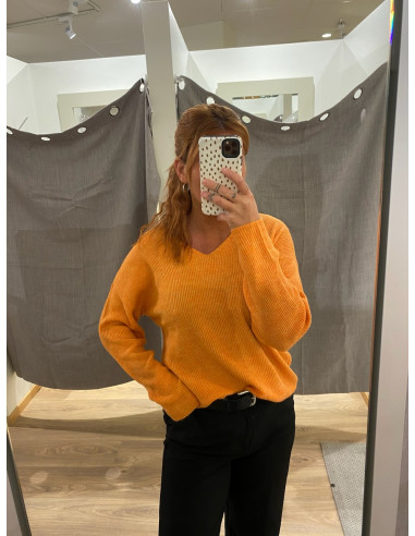 VMCREWLEFILE BLOUSE V-NECK