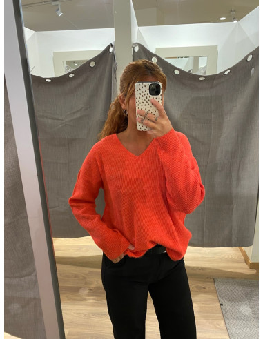 VMCREWLEFILE BLOUSE V-NECK