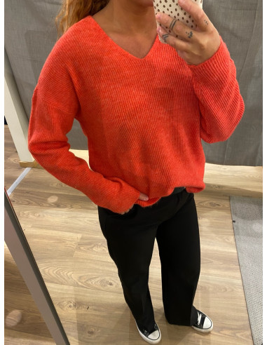 VMCREWLEFILE BLOUSE V-NECK