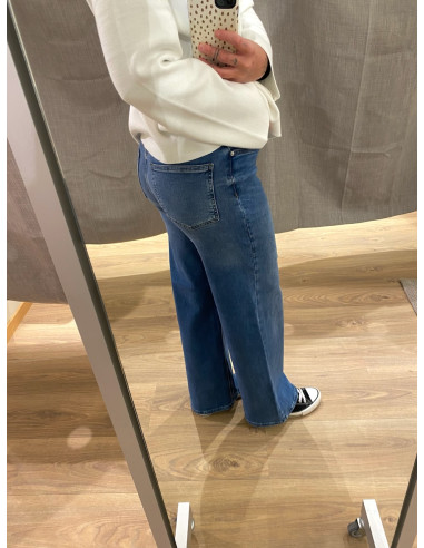 ONLMADISON BLUSH HW WIDE DNM NOOS