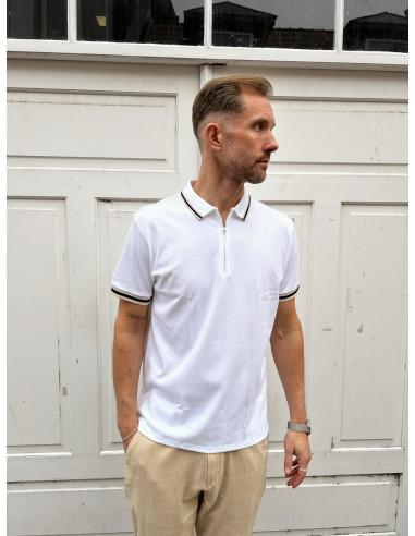SLHSLIM-TOULOUSE DETAIL SS POLO