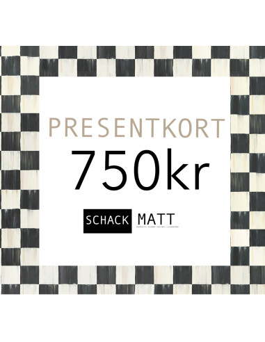 Presentkort 750kr