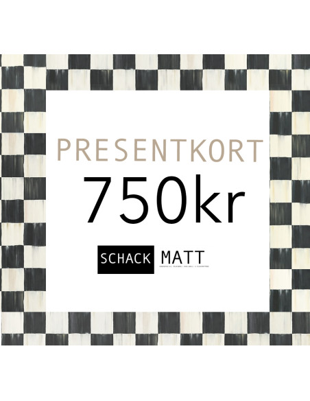 Presentkort 750kr