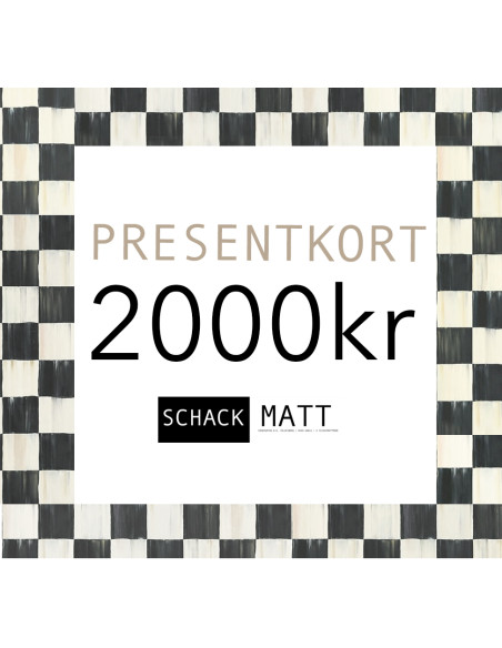 Presentkort 2000kr