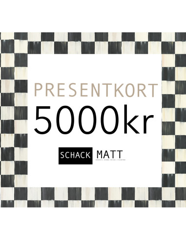 Presentkort 5000kr