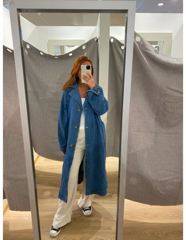 ONLMALOU BELTED TRENCH DNM GUA FW |