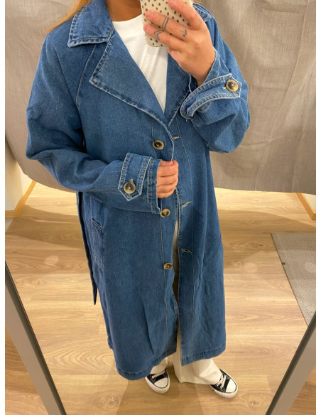 ONLMALOU BELTED TRENCH DNM GUA FW |