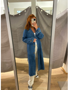 ONLMALOU BELTED TRENCH DNM GUA FW |