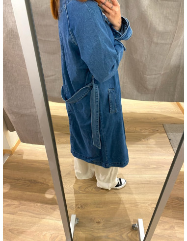 ONLMALOU BELTED TRENCH DNM GUA FW |