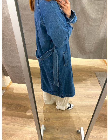 ONLMALOU BELTED TRENCH DNM GUA FW |