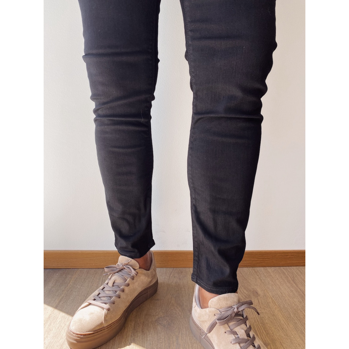 JJIGLENN JEANS BLACK DENIM NOOS