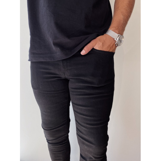 JJIGLENN JEANS BLACK DENIM NOOS