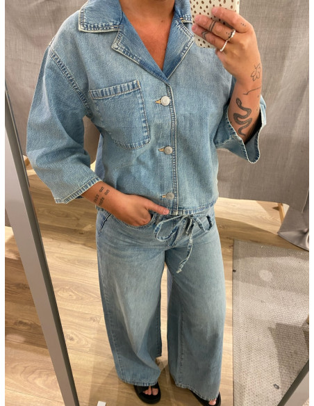 VMANNET MR WIDE BELT JEANS