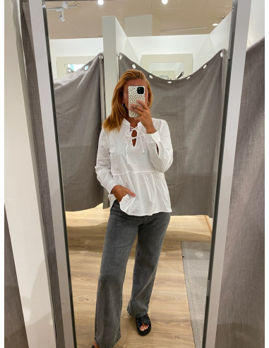 VMTESSA HR WIDE JEANS