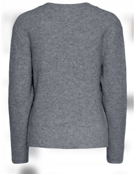 PCSILLY LS REVERSIBLE TIE KNIT