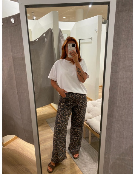 PCSKYLAR SS OVERSIZED TEE