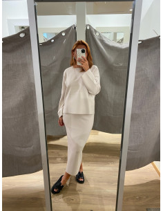 OBJREYNARD HW KNIT SKIRT 2