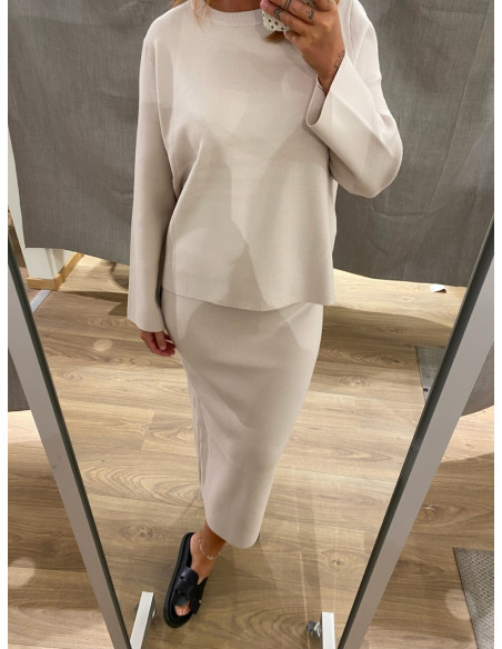 OBJREYNARD SQUARE SLEEVE O-NECK NOOS