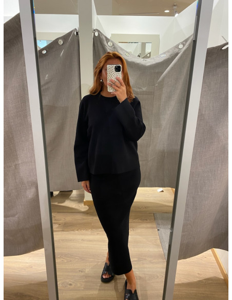 OBJREYNARD SQUARE SLEEVE O-NECK NOOS