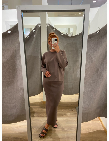 OBJREYNARD SQUARE SLEEVE O-NECK NOOS