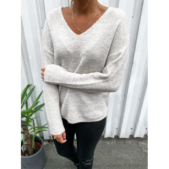 VMCREWLEFILE BLOUSE V-NECK