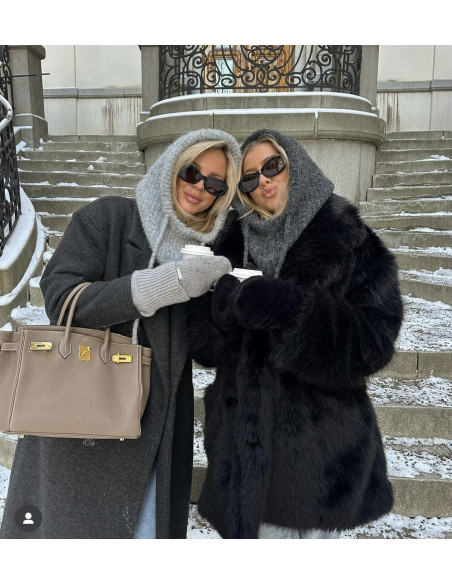 OBJMILU KNIT BALACLAVA