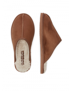 JFWDUDELY MICROFIBER SLIPPER ALMOND 2