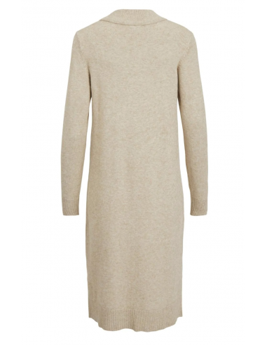 VIRIL CREW NECK L/S MIDI DRESS