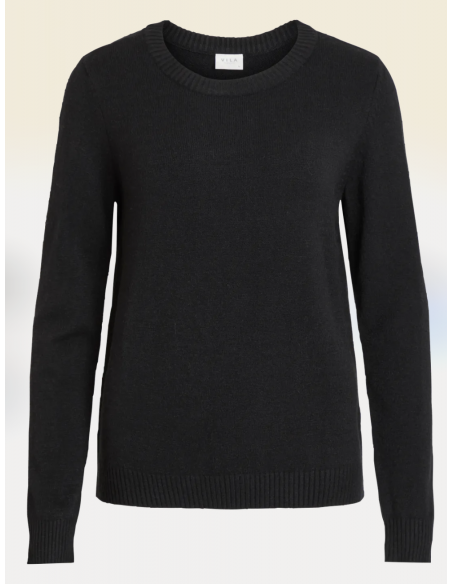 VIRIL O-NECK KNIT TOP