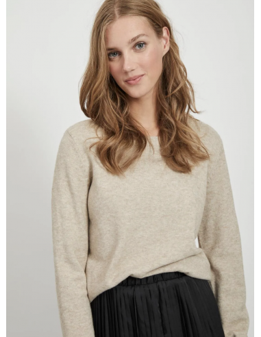 VIRIL O-NECK KNIT TOP