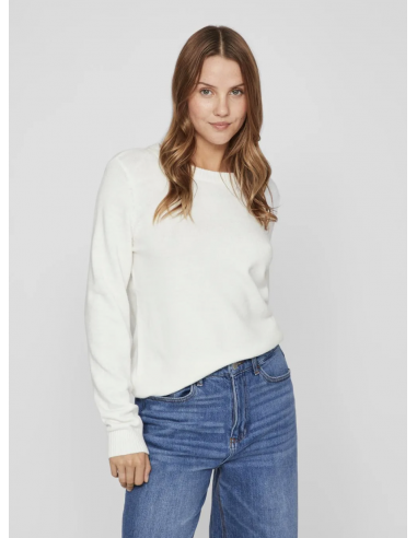 VIRIL O-NECK KNIT TOP