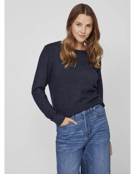 VIRIL O-NECK KNIT TOP