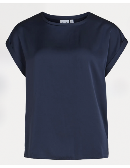 VIELLETTE SATIN TOP