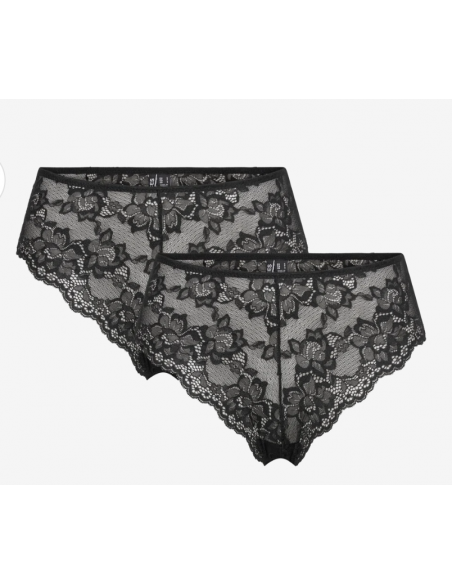 PCLINA LACE WIDE BRIEF 2-PACK