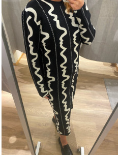 OBJRAY L/S LONG DRESS 2