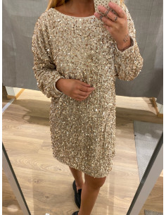 VMBELLA LS BOATNECK SHORT DRESS 2