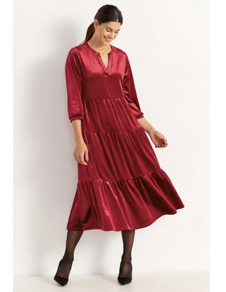 Cellbes Vilma velvet tiered dress