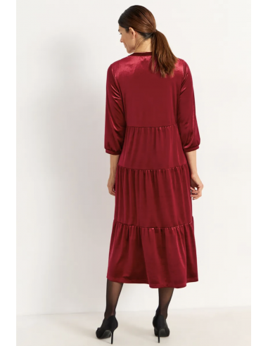 Cellbes Vilma velvet tiered dress