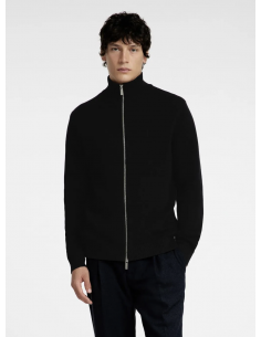 SLHDANE LS KNIT STRUCTURE FULL ZIP NOOS 2